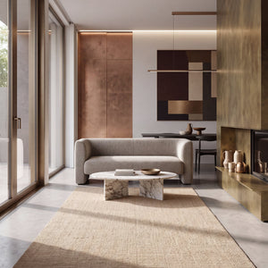 Raja Brown Wool Rug