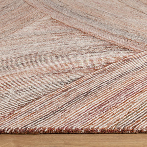 Diva Handtufted Wool Rust