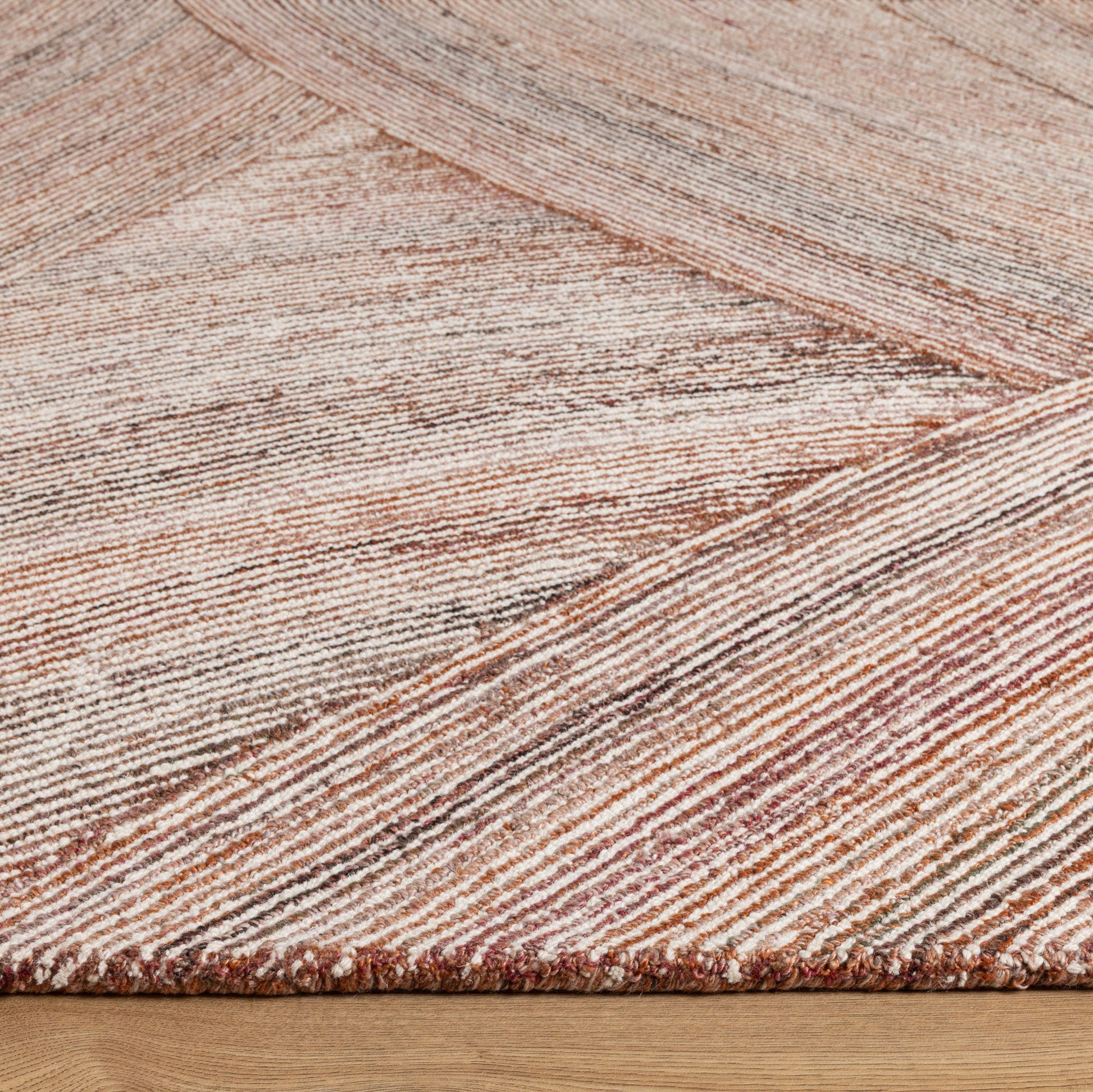 Diva Handtufted Wool Rust