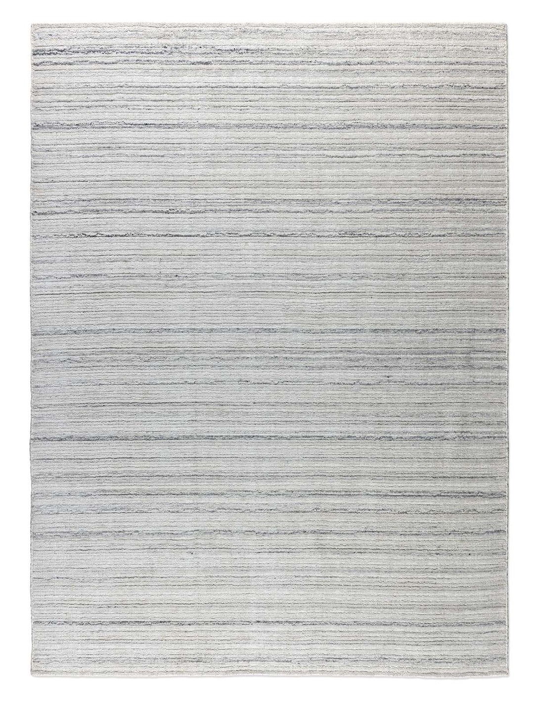 Raja Silver Modern Wool Rug - RugSpot