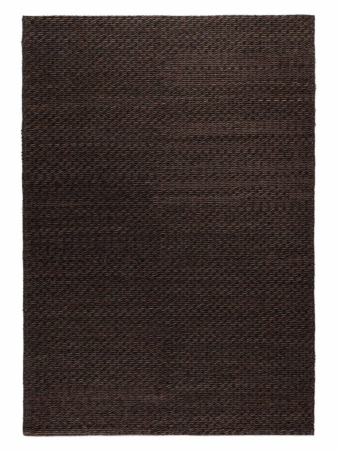 Rockport Brown Modern Leather Rug