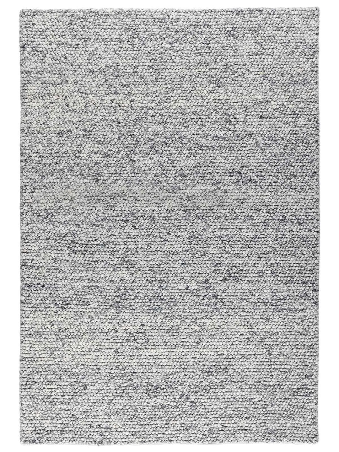 Rosella Grey Modern Wool Rug - RugSpot