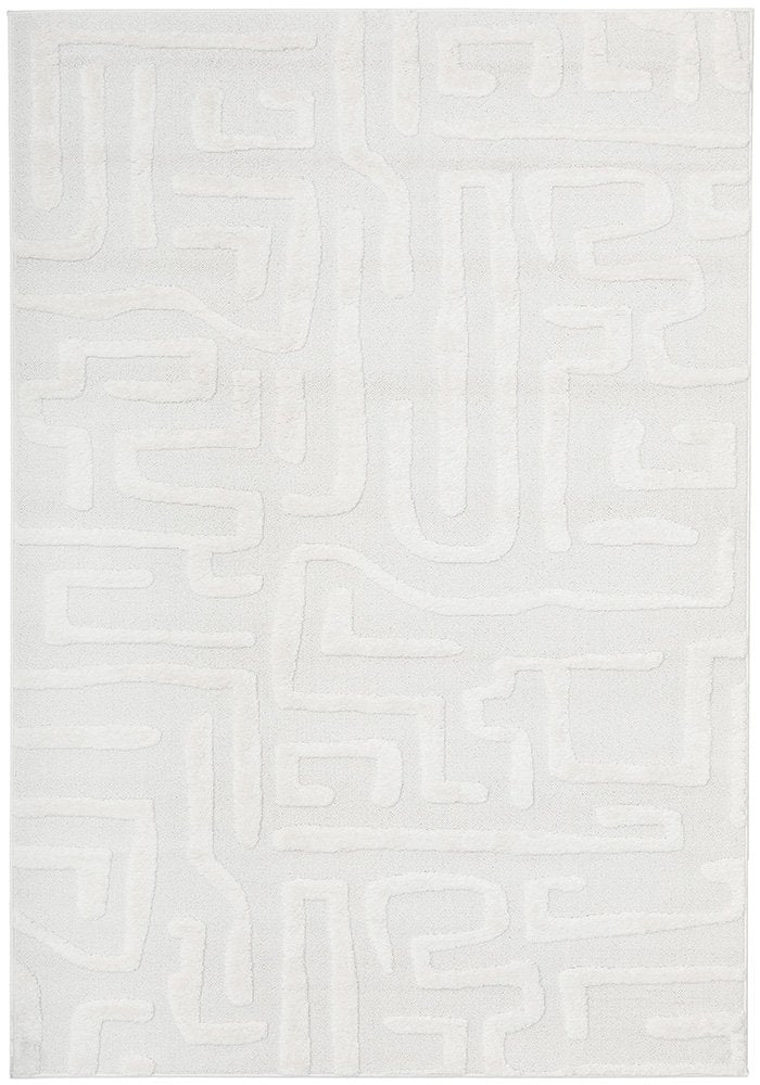 Serenade Arlo White Rug