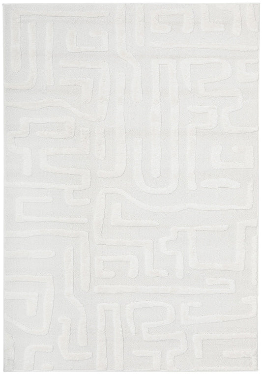 Serenade Arlo White Rug