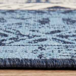 Seaside 3333 White Blue Rug