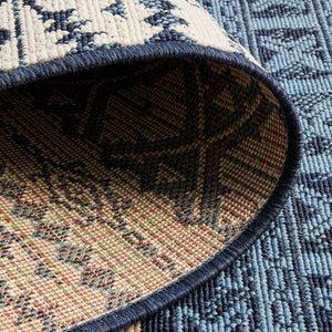 Seaside 3333 White Blue Rug