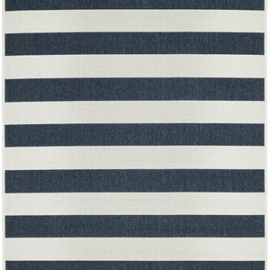 Seaside 4444 Navy White Rug