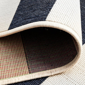 Seaside 4444 Navy White Rug