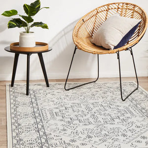 Seaside 5555 White Rug