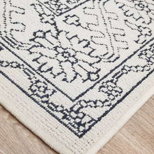 Seaside 5555 White Rug