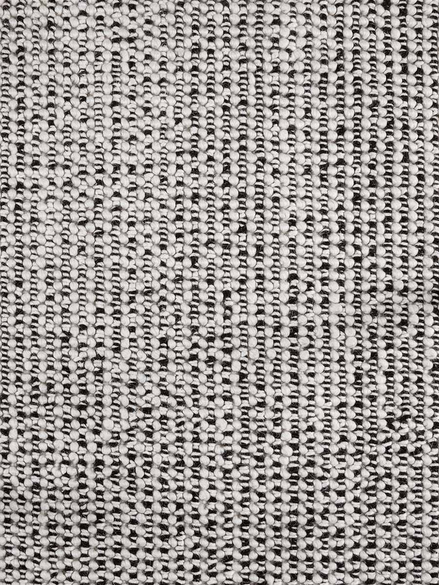 Spike 118 Black and White Modern Wool Rug - RugSpot