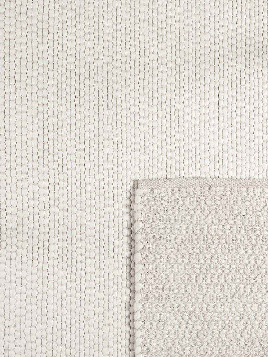 Spike White Modern Wool Rug - RugSpot