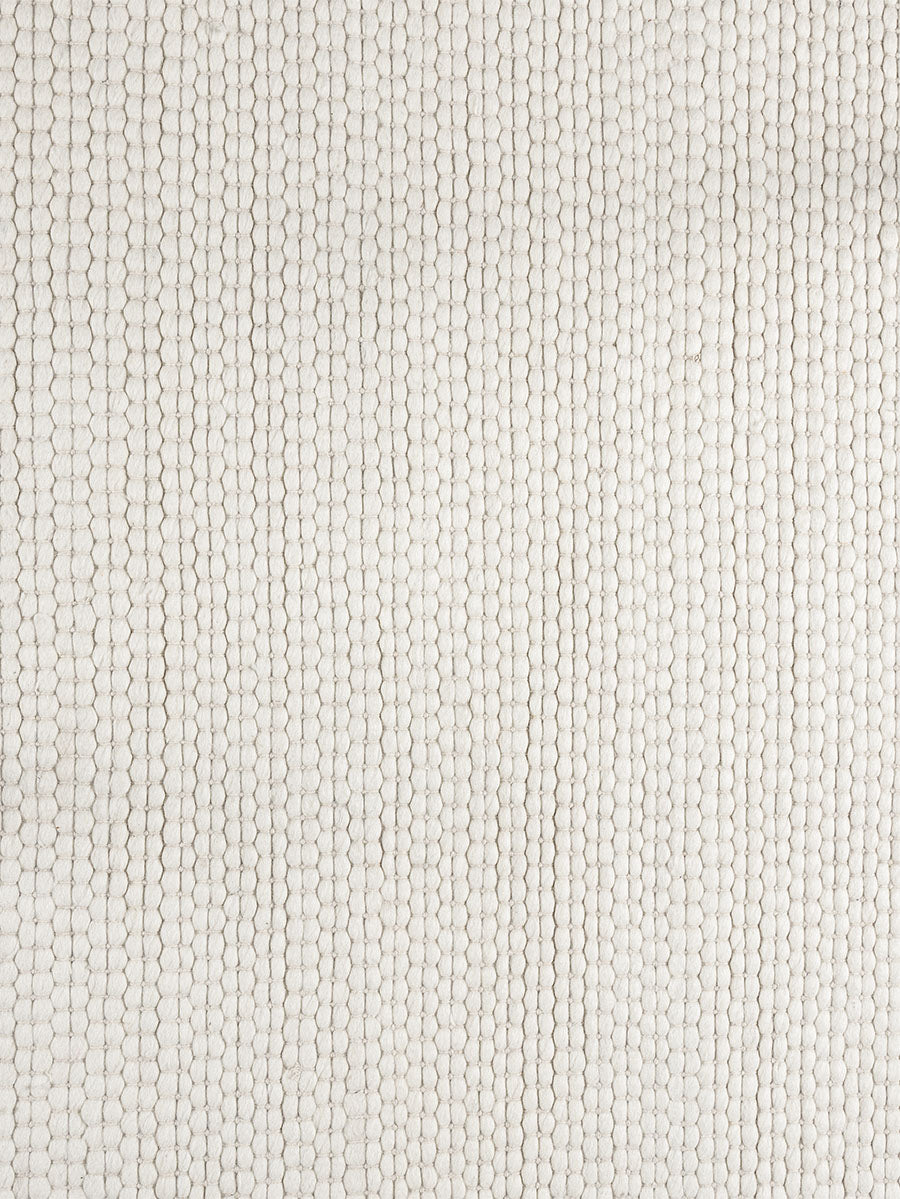 Spike 295 White Modern Wool Rug - RugSpot