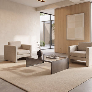 Taj Ivory Wool Rug