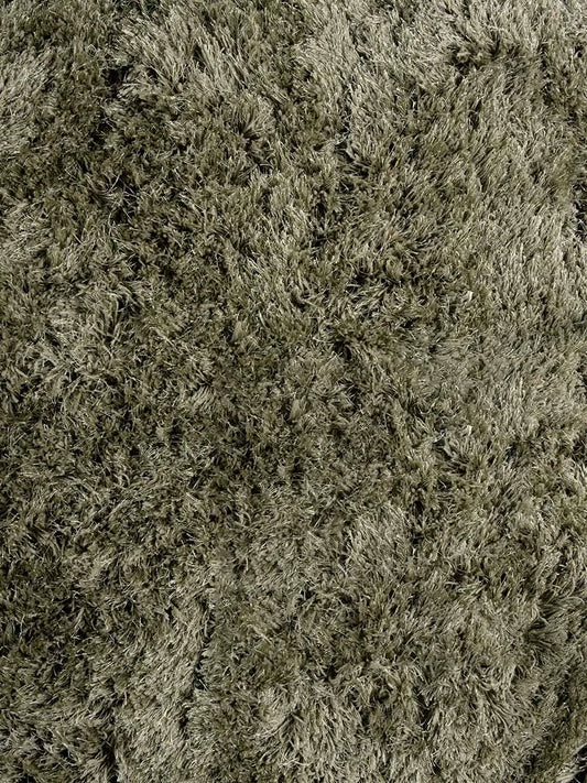 Timeless Green Shaggy Rug - RugSpot