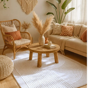 Amber 18 Ivory Wool Rug