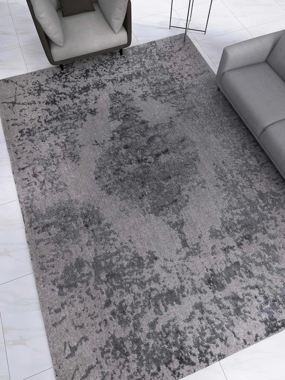 Vienna 49 Smoke Transitional Wool Rug