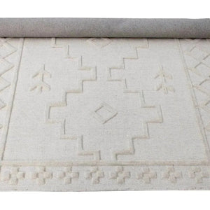 Alicia 180 Ivory Traditional Wool Rug - RugSpot