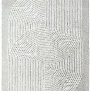 Amber 18 Ivory Wool Rug - RugSpot