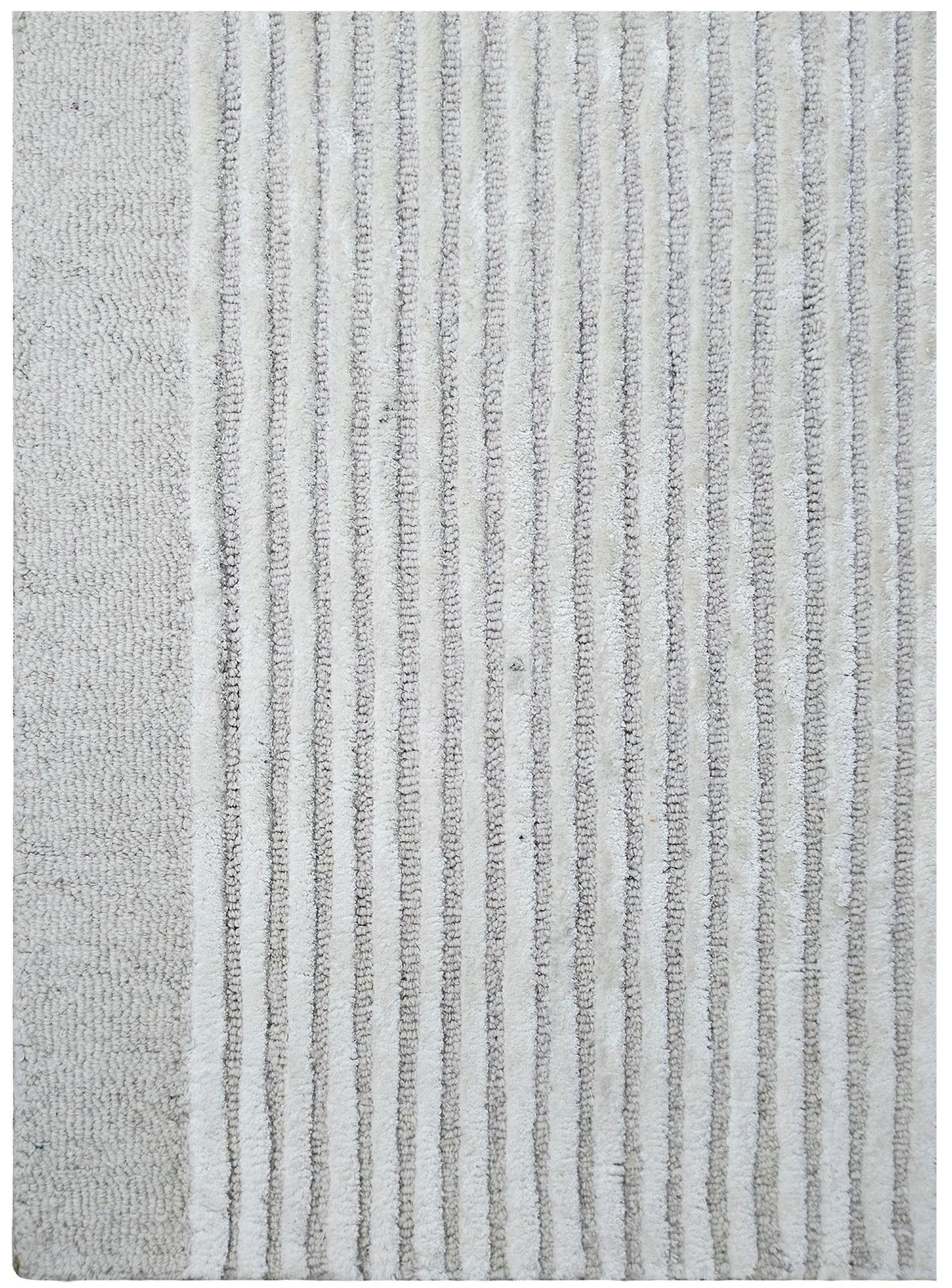 Amber 18 Ivory Wool Rug - RugSpot