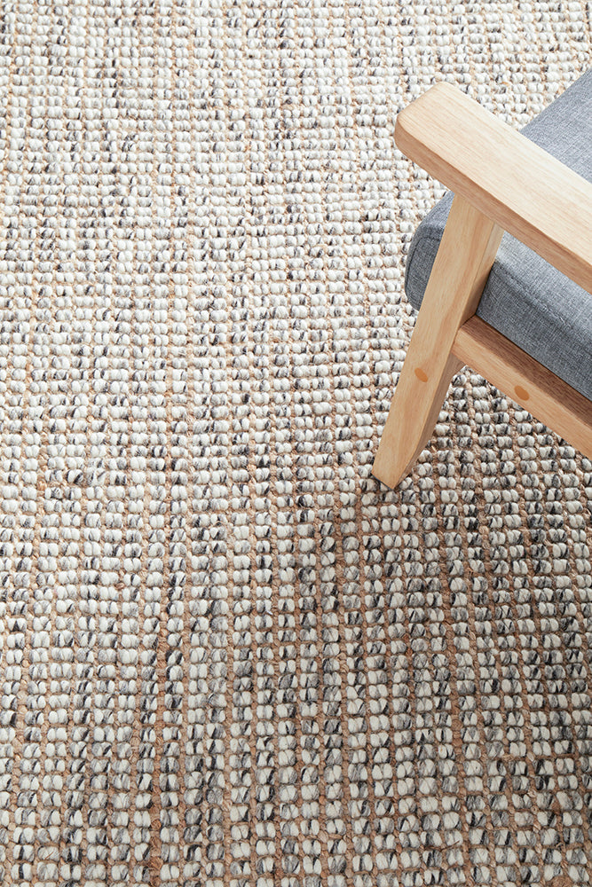 Arabella Grey Runner Rug - RugSpot