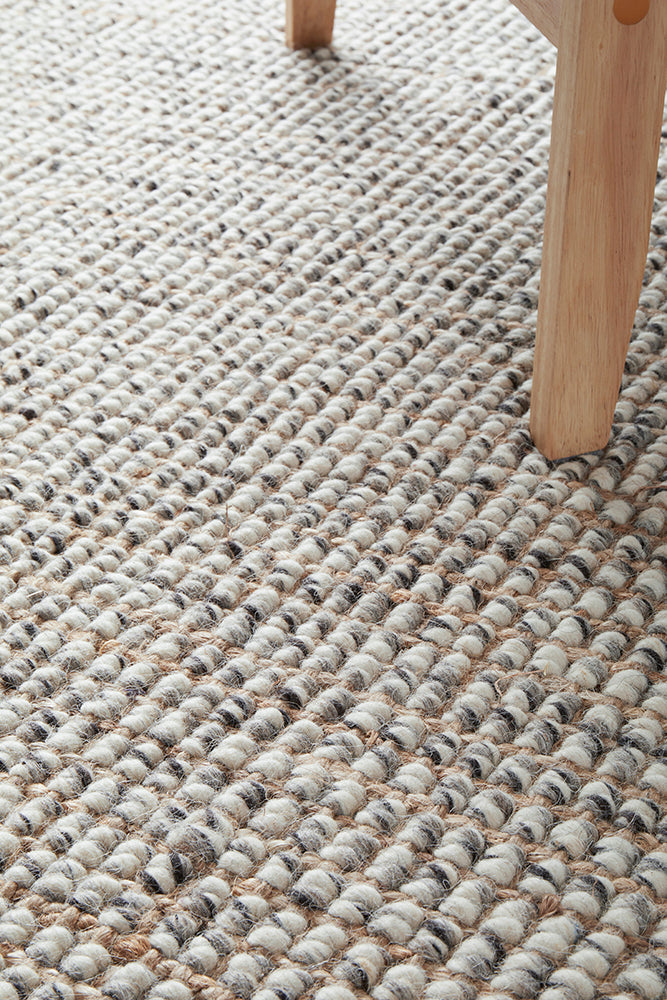 Arabella Grey Runner Rug - RugSpot