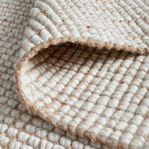 Arabella Natural Runner Rug - RugSpot