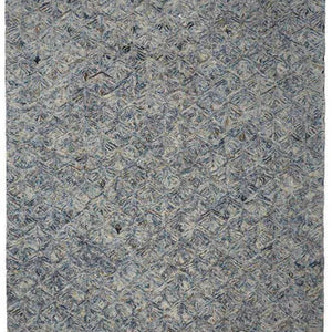 Ascot 702 Blue Modern Wool Rug - RugSpot