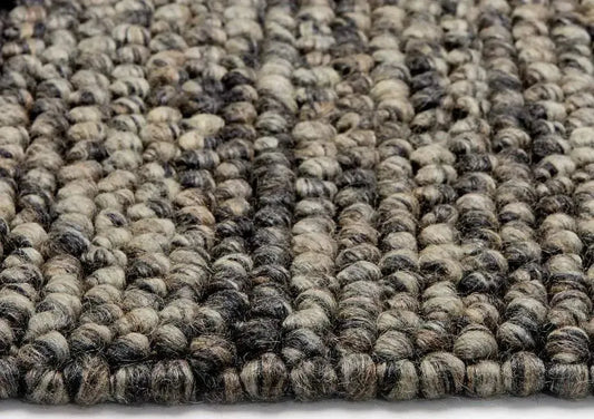 Aspen Grey Modern Wool Rug - RugSpot