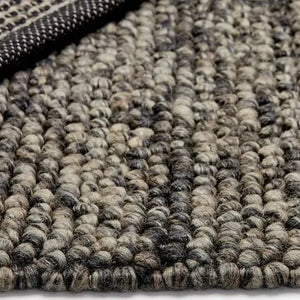 Aspen Grey Modern Wool Rug - RugSpot