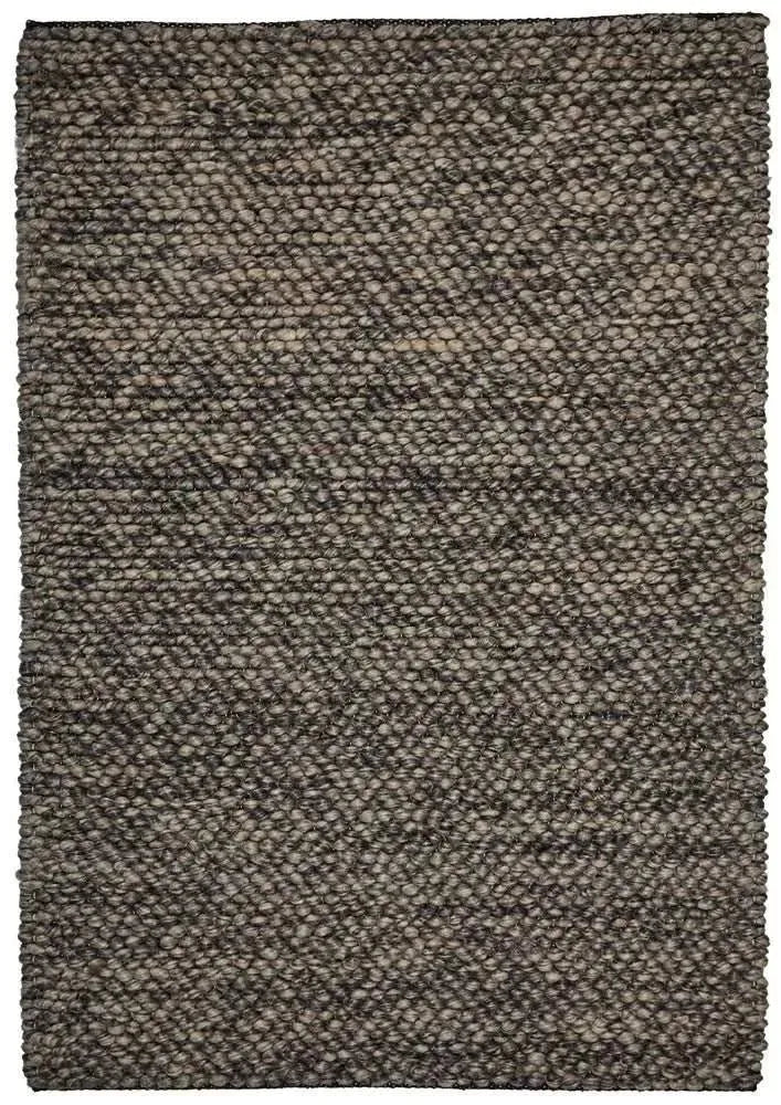 Aspen Grey Modern Wool Rug - RugSpot