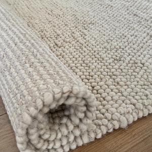 Kohi Noor Cream Wool Rug