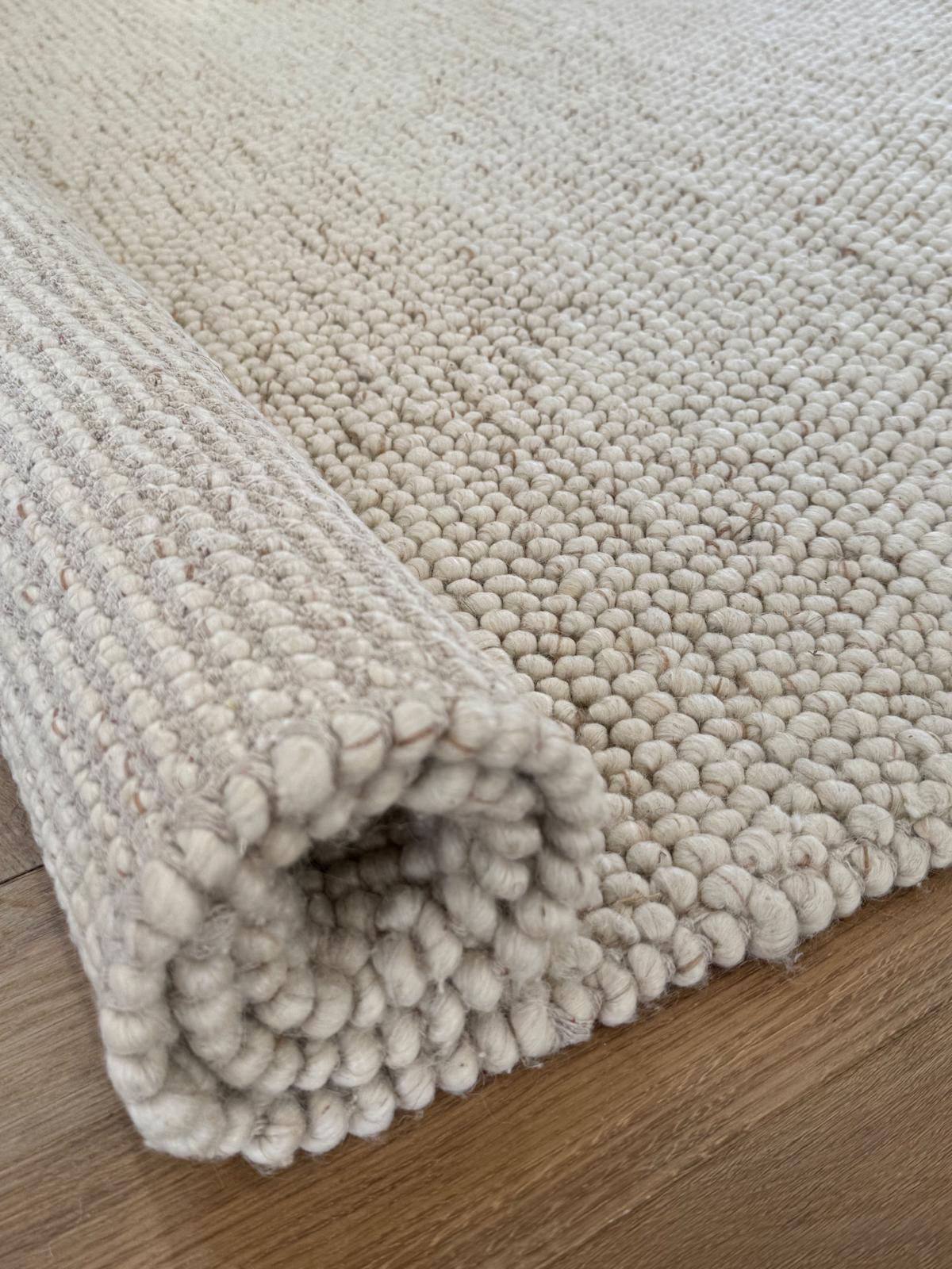 Kohi Noor Cream Wool Rug