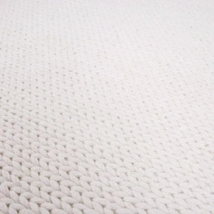 Braids Cream Modern Wool Rug - RugSpot