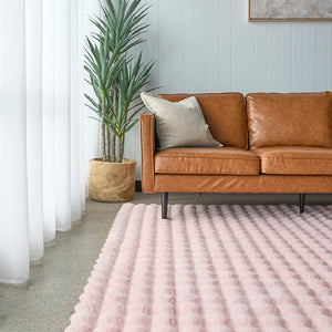 Bubble Blush - Machine Washable Rug - RugSpot