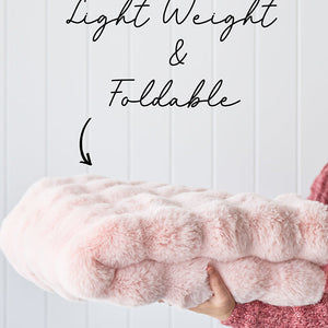 Bubble Blush - Machine Washable Rug - RugSpot