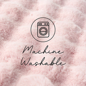 Bubble Blush - Machine Washable Rug - RugSpot