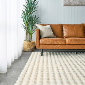 Bubble Natural - Machine Washable Rug - RugSpot