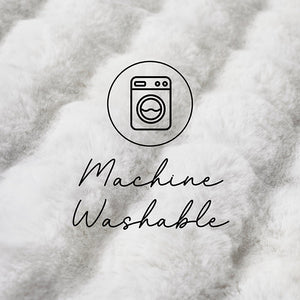 Bubble White - Machine Washable Rug - RugSpot