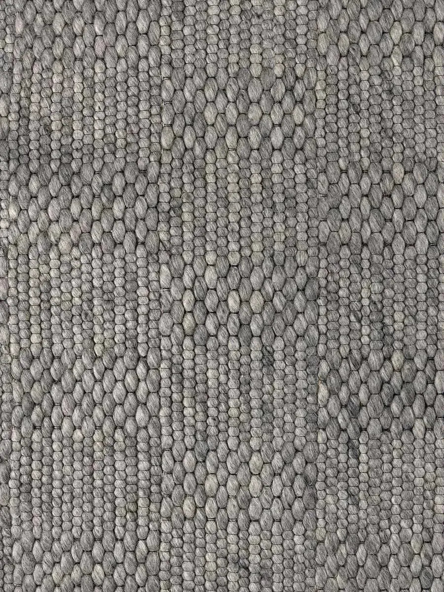 Burberry Grey Modern Wool Rug - RugSpot
