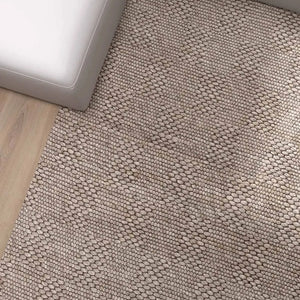 Burberry Taupe Modern Wool Rug - RugSpot