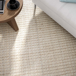 Cable Bone Modern Wool Rug - RugSpot