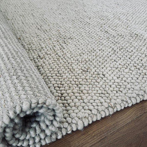 Kohi Noor Grey Wool Rug
