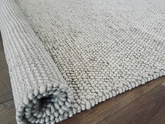 Kohi Noor Grey Wool Rug