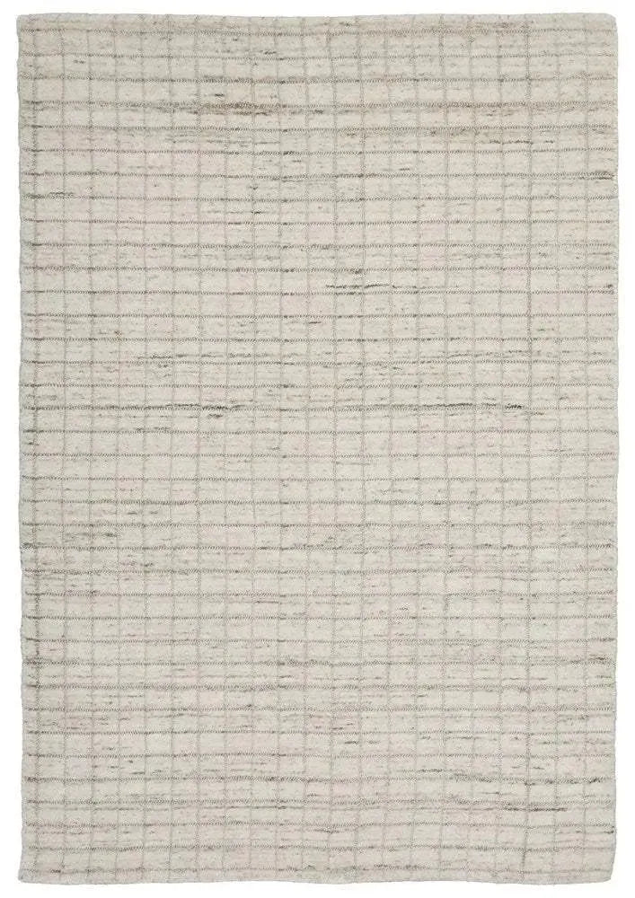 Damas Ivory Wool Modern Rug - RugSpot