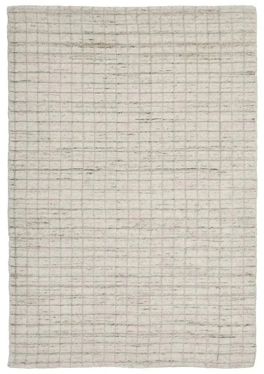 Damas Ivory Wool Modern Rug - RugSpot