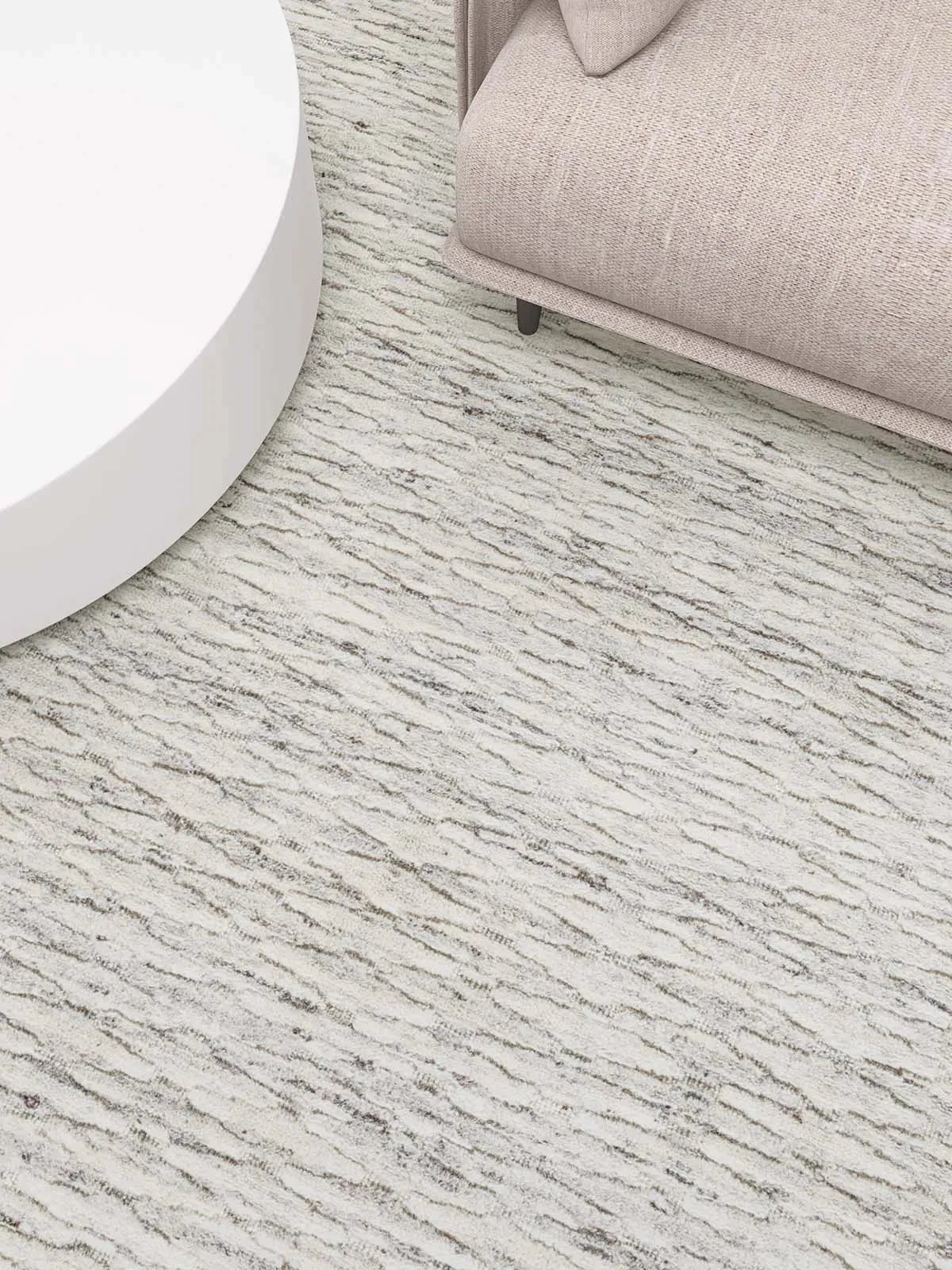 Diamonds Oat Modern Wool Rug - RugSpot