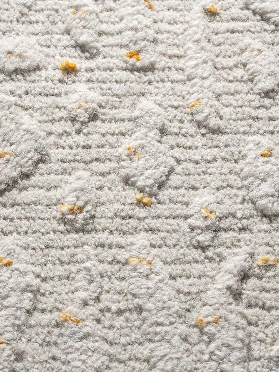 Dreaming Beige Modern Wool Rug - RugSpot