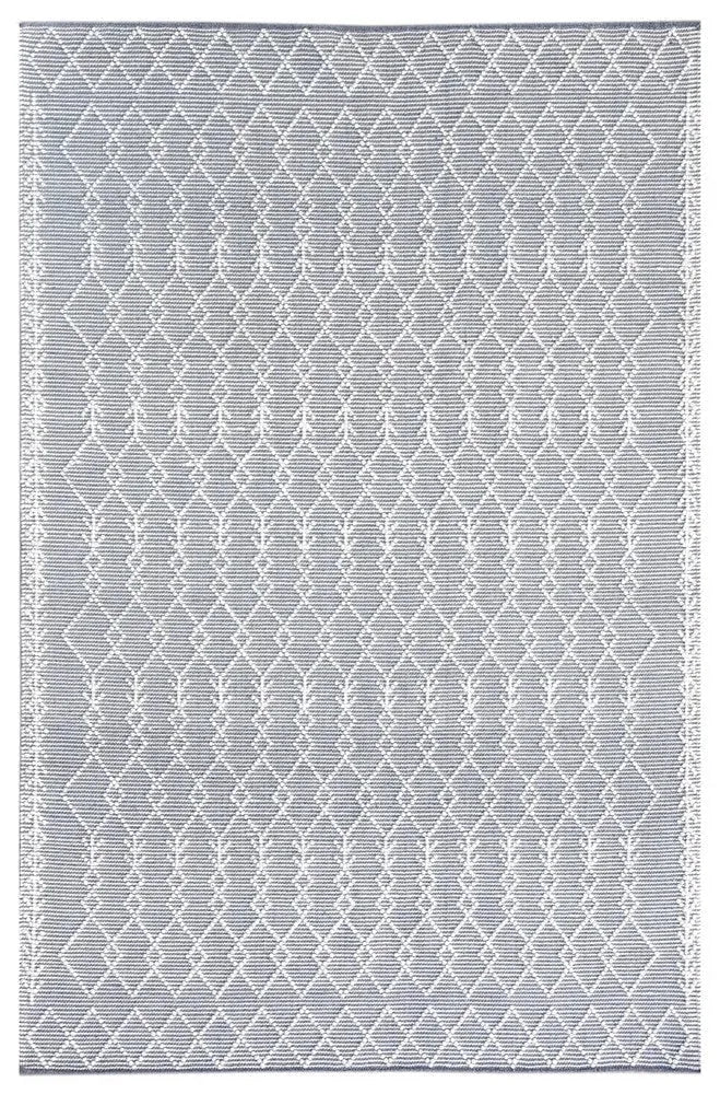 Ella 126 Blue Modern Wool Rug - RugSpot