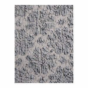 Ella 129 Silver Modern Wool Rug - RugSpot